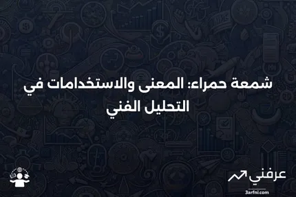 شمعة حمراء: التعريف، ماذا تخبرك، وكيفية استخدامها