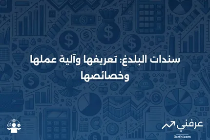 سندات البلدغ: ما هي، وكيف تعمل، وخصائصها