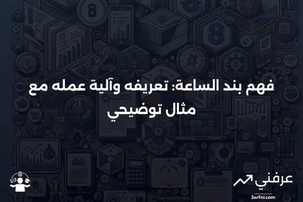 بند الساعة: ما هو، كيف يعمل، مثال