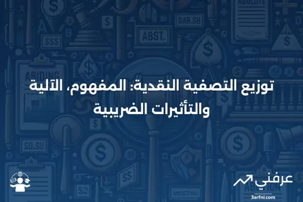 توزيع التصفية النقدية: التعريف، كيفية العمل والضرائب