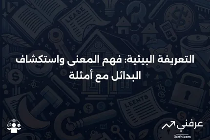 التعريفة البيئية: المعنى، البدائل، المثال