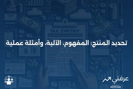 تحديد المنتج: التعريف، كيفية العمل، أمثلة