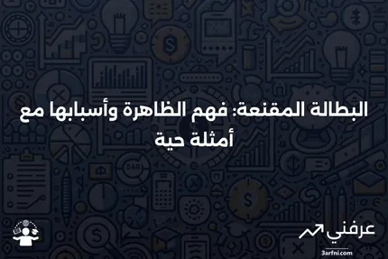 البطالة المقنعة: التعريف، الأسباب، والمثال