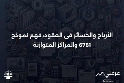 نموذج 6781: الأرباح والخسائر من العقود وفقًا للقسم 1256 والمراكز المتوازنة