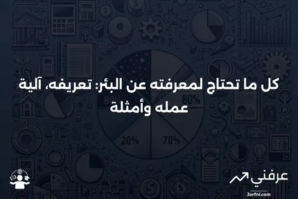 البئر: ما هو، كيف يعمل، أمثلة