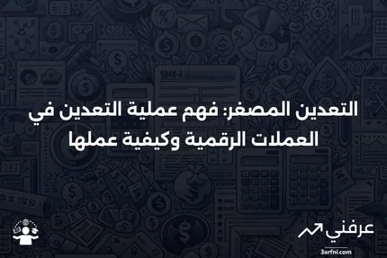 التعدين المصغر (العملات الرقمية): ماذا يعني وكيف يعمل