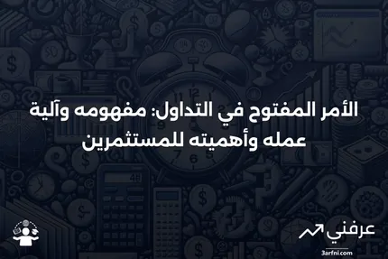 الأمر المفتوح: التعريف في التداول، كيفية عمله، والأسباب