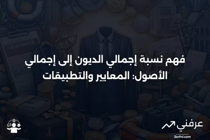 نسبة إجمالي الديون إلى إجمالي الأصول: المعنى، الصيغة، وما يعتبر جيدًا