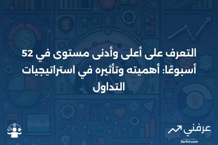 أعلى/أدنى مستوى في 52 أسبوعًا: التعريف، الدور في التداول، ومثال