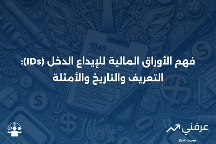 الأوراق المالية للإيداع الدخل (Ids): المعنى، التاريخ، المثال