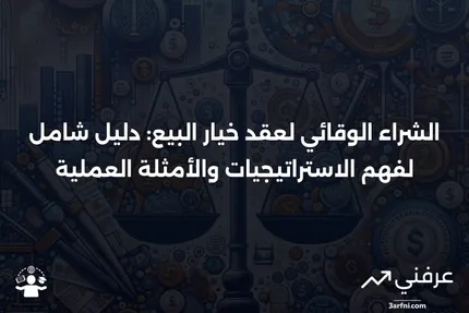 الشراء الوقائي لعقد خيار البيع: ما هو، وكيف يعمل، وأمثلة عليه