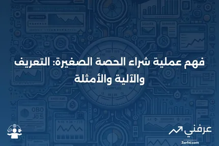 شراء الحصة الصغيرة: ما هو، كيف يعمل، مثال