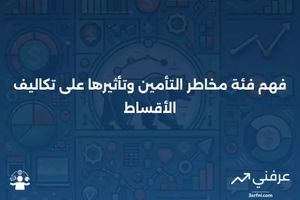 تعريف فئة مخاطر التأمين وتكاليف الأقساط المرتبطة بها