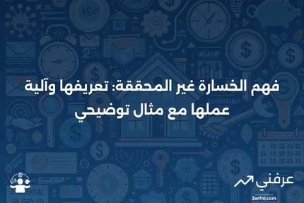 الخسارة غير المحققة: ما هي، كيف تعمل، مثال