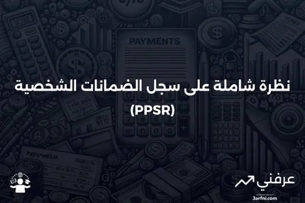 سجل الضمانات على الممتلكات الشخصية (PPSR): نظرة عامة