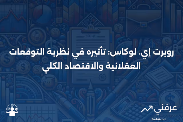 روبرت إي. لوكاس: التاريخ والمساهمات في الاقتصاد