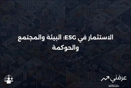 ما هو الاستثمار في ESG؟