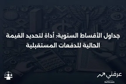 جدول الأقساط السنوية: نظرة عامة، أمثلة، وصيغ حسابية