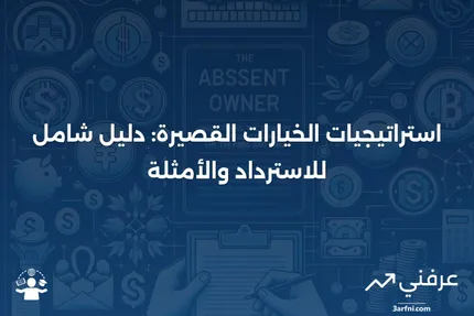 الاستراتيجية القصيرة للاسترداد: استراتيجيات الخيارات والأمثلة