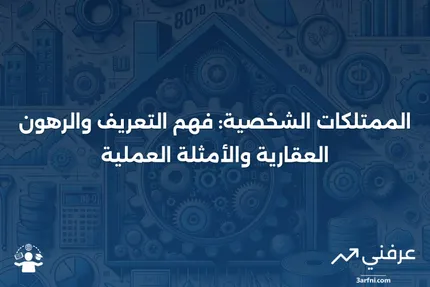 الممتلكات الشخصية: التعريف، كيفية عملها، الرهون العقارية للممتلكات الشخصية، والأمثلة