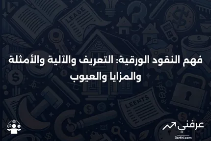 النقود الورقية: ما هي، وكيف تعمل، مع أمثلة، الإيجابيات والسلبيات