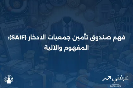 صندوق تأمين جمعيات الادخار (SAIF): المعنى وكيفية عمله