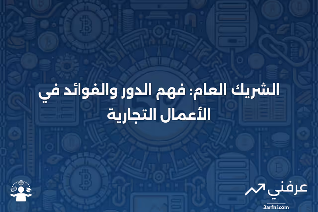 الشريك العام: التعريف، الدور، الأمثلة، والفوائد الرئيسية