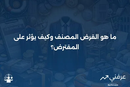 القرض المصنف: التعريف، المعايير، التأثير على المقترض