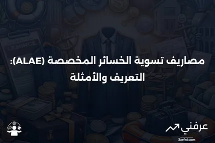 تعريف مصاريف تسوية الخسائر المخصصة (ALAE)، أمثلة