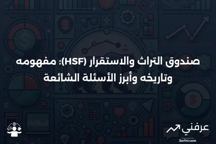 صندوق التراث والاستقرار (HSF): المعنى، التاريخ، الأسئلة الشائعة