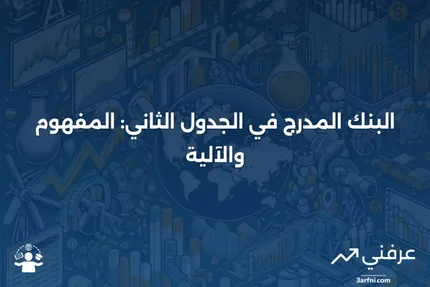 البنك المدرج في الجدول الثاني: ماذا يعني وكيف يعمل؟