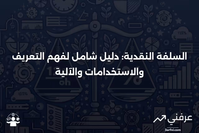 السلفة النقدية: التعريف، الاستخدامات، وكيفية عملها