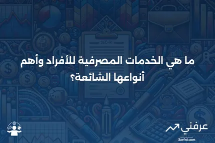 الخدمات المصرفية للأفراد: ما هي، الأنواع المختلفة، والخدمات الشائعة