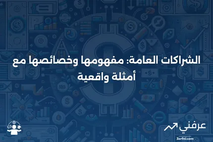 الشراكات العامة: التعريف، الخصائص، والمثال