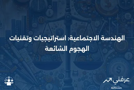 الهندسة الاجتماعية: الأنواع، التكتيكات، والأسئلة الشائعة