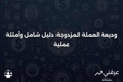 وديعة العملة المزدوجة: نظرة عامة وأمثلة