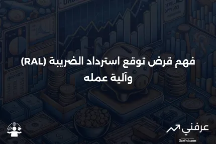 قرض توقع استرداد الضريبة (RAL): ماذا يعني وكيف يعمل