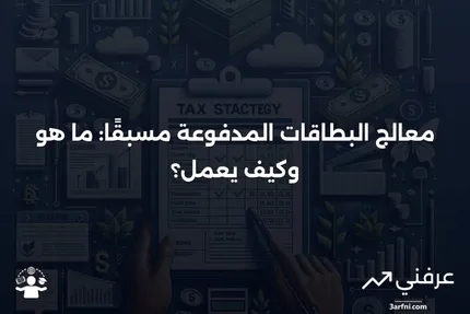 تعريف معالج البطاقات المدفوعة مسبقًا