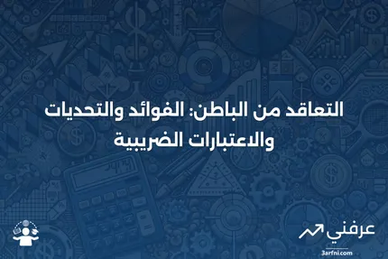 التعاقد من الباطن: كيف يعمل، الفوائد، التعريف، والضرائب