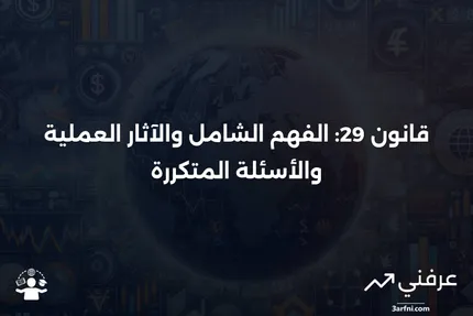 قانون 29: ماذا يعني، كيف يعمل، الأسئلة الشائعة