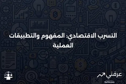 التسرب: التعريف في الاقتصاد وأمثلة