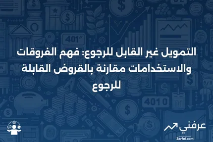 التمويل غير القابل للرجوع: التعريف، الاستخدامات، مقابل القرض القابل للرجوع